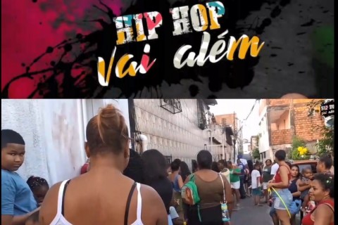 Hip-Hop vai além na tv  domingo  14 h especial destaça  festa das crianças em capim grosso  e castelo branço e o projeto se liga mina